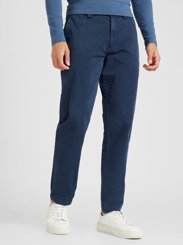 Tommy Jeans - regular Pantalón chino en azul: frente