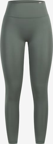 Smilodox Leggings 'Selina' in Groen: voorkant