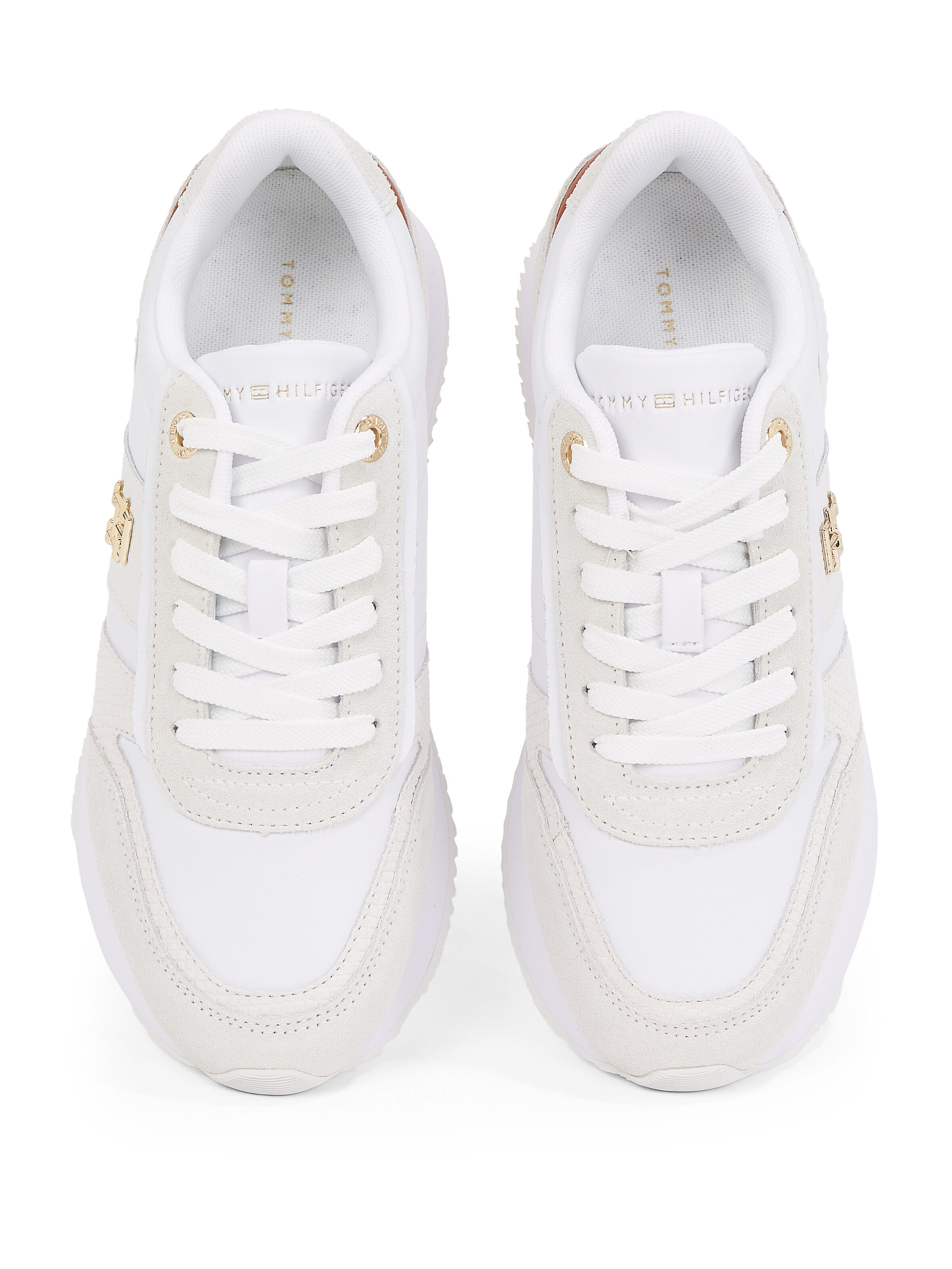 Sneaker bassa di TOMMY HILFIGER in beige