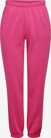 ONLY Workout Pants 'LIZZI' in Pink: front
