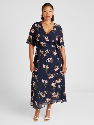 ABOUT YOU Curvy Jurk 'Bettina' in Blauw: voorkant
