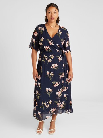 Robe 'Bettina' ABOUT YOU Curvy en bleu : devant
