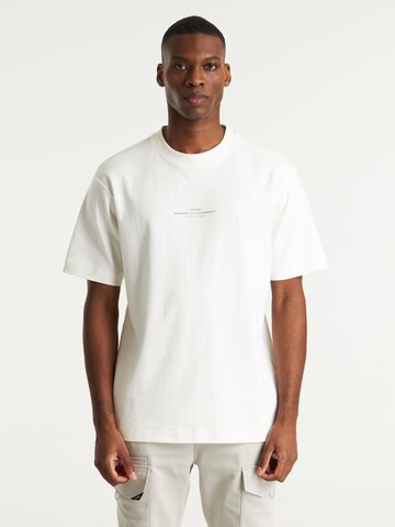 T-Shirt 'Flux' CHASIN' en blanc