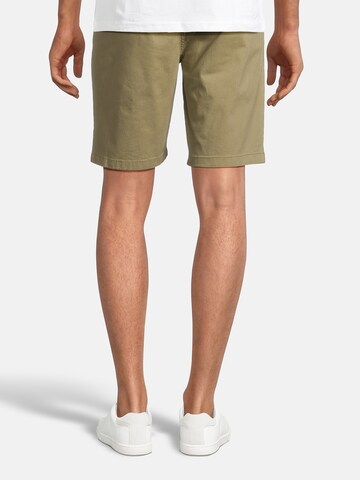 AÉROPOSTALE Regular Chino trousers in Green