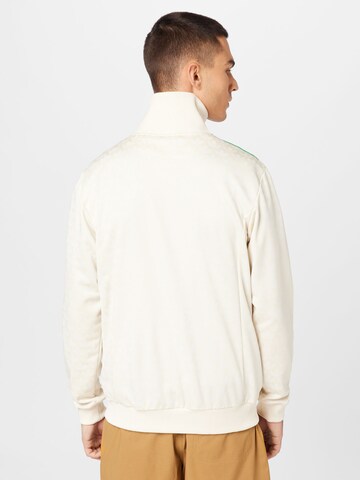 ADIDAS ORIGINALS Sweatjacke 'Adicolor 70S Monogram' in Weiß