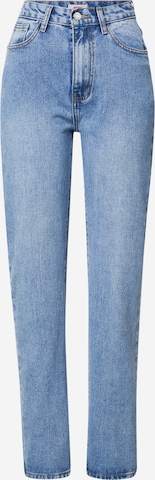 Misspap Regular Jeans in Blauw: voorkant