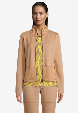 Betty Barclay Knit Cardigan in Beige: front