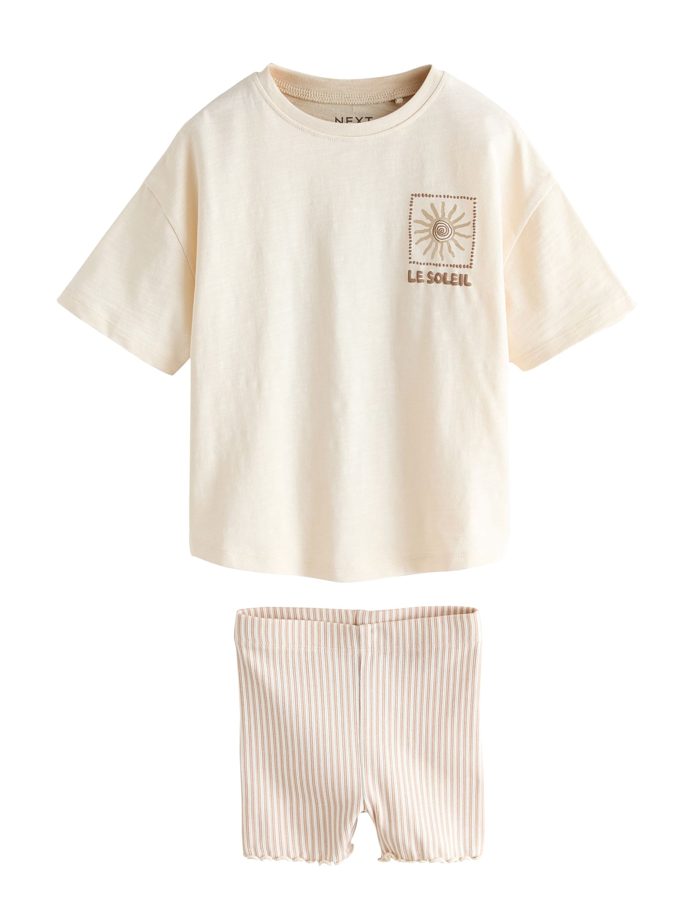 Set Next en beige : devant