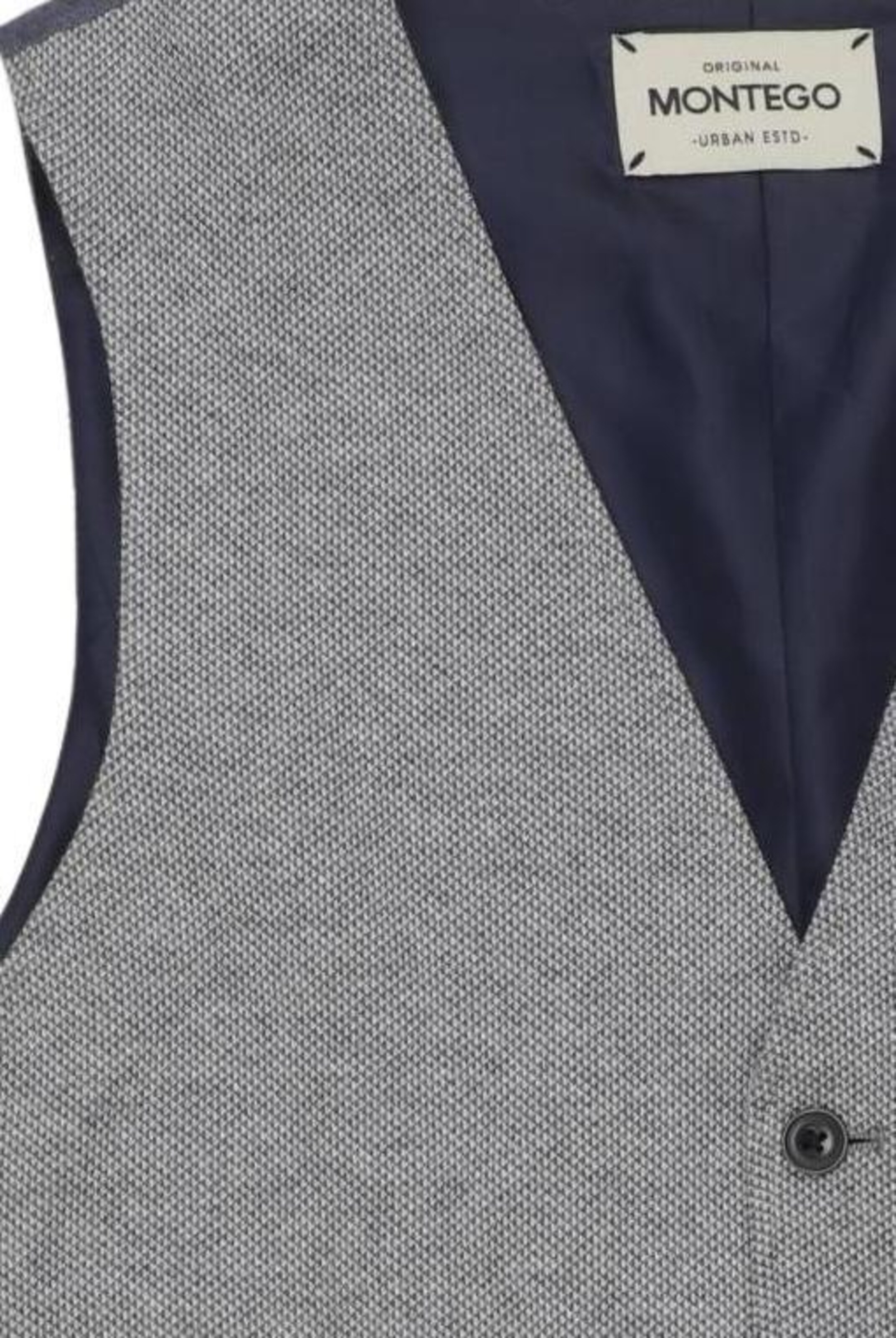 MONTEGO Vest in M in Grey