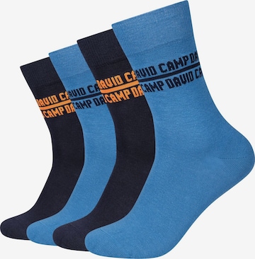 CAMP DAVID Socks in Blue: front