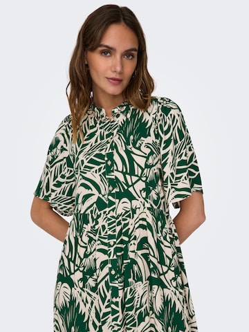 JDY Shirt Dress 'NILE LIFE' in Green