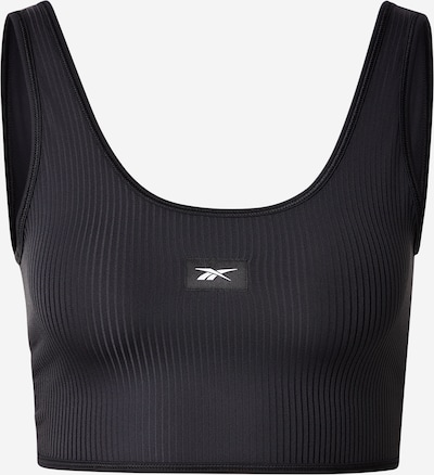 Reebok Sportski grudnjak u crna / bijela, Pregled proizvoda