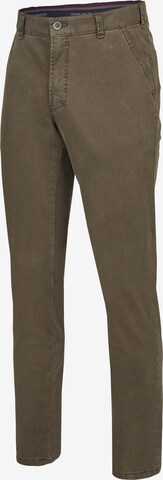 Hinrichs Slimfit Chino 'Garvey' in Groen