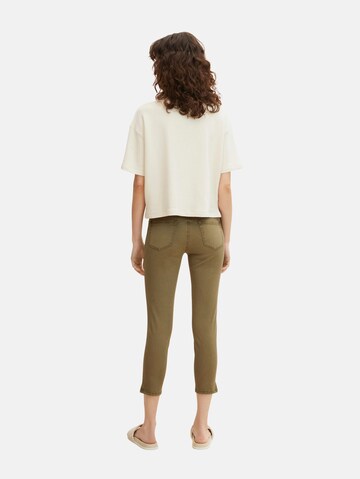 TOM TAILOR Skinny Jeans 'Alexa' in Green