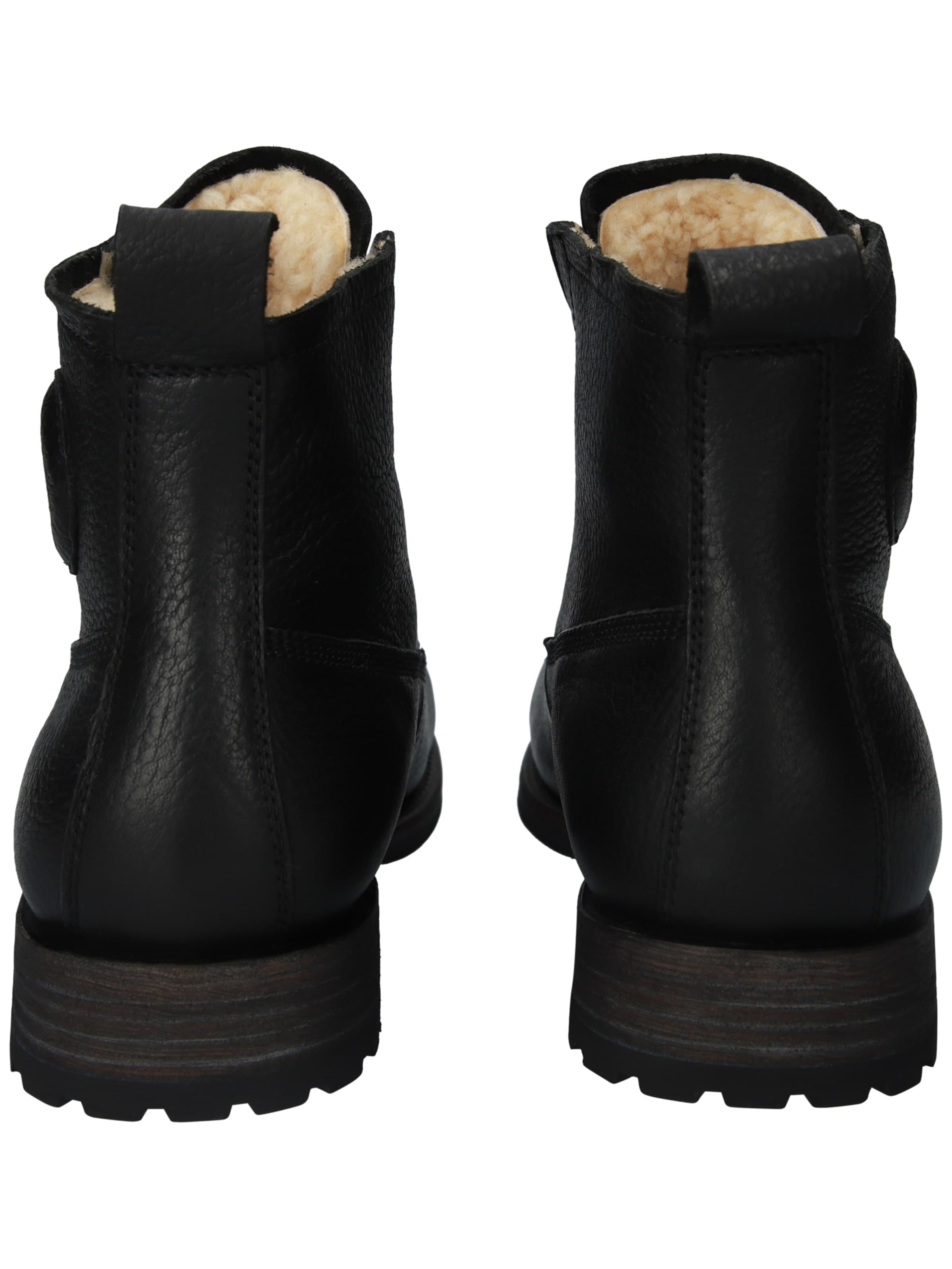 Boots stringati 'BRETT' di BLACKSTONE in nero