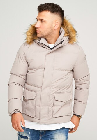 behype Winterjacke 'BHADLYR' in Beige