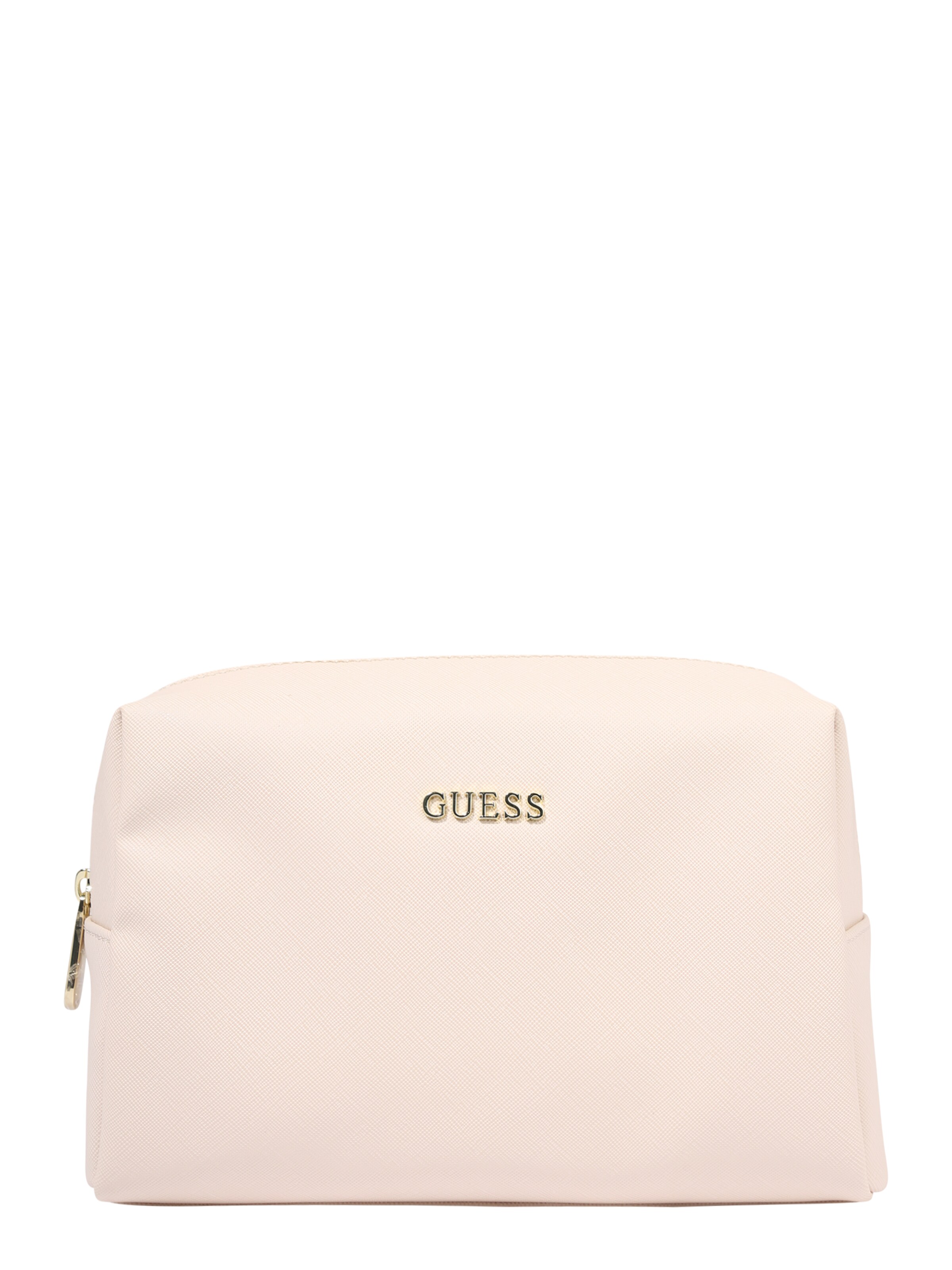 guess pink makeup bag