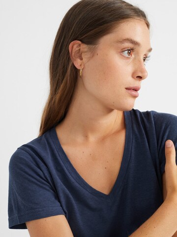 Thinking MU T-Shirt ' Clavel ' in Blau