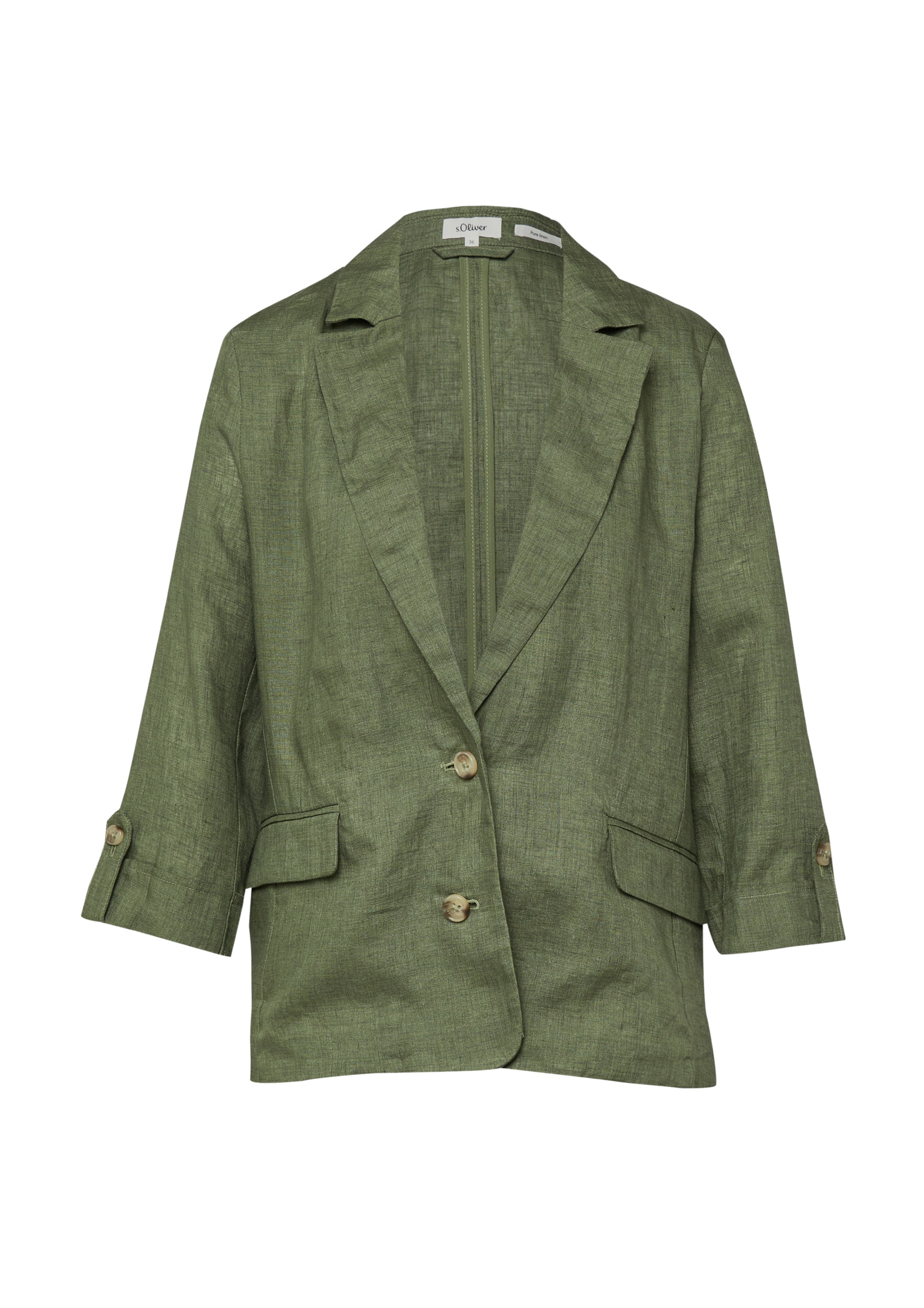 Blazer s.Oliver en vert : devant