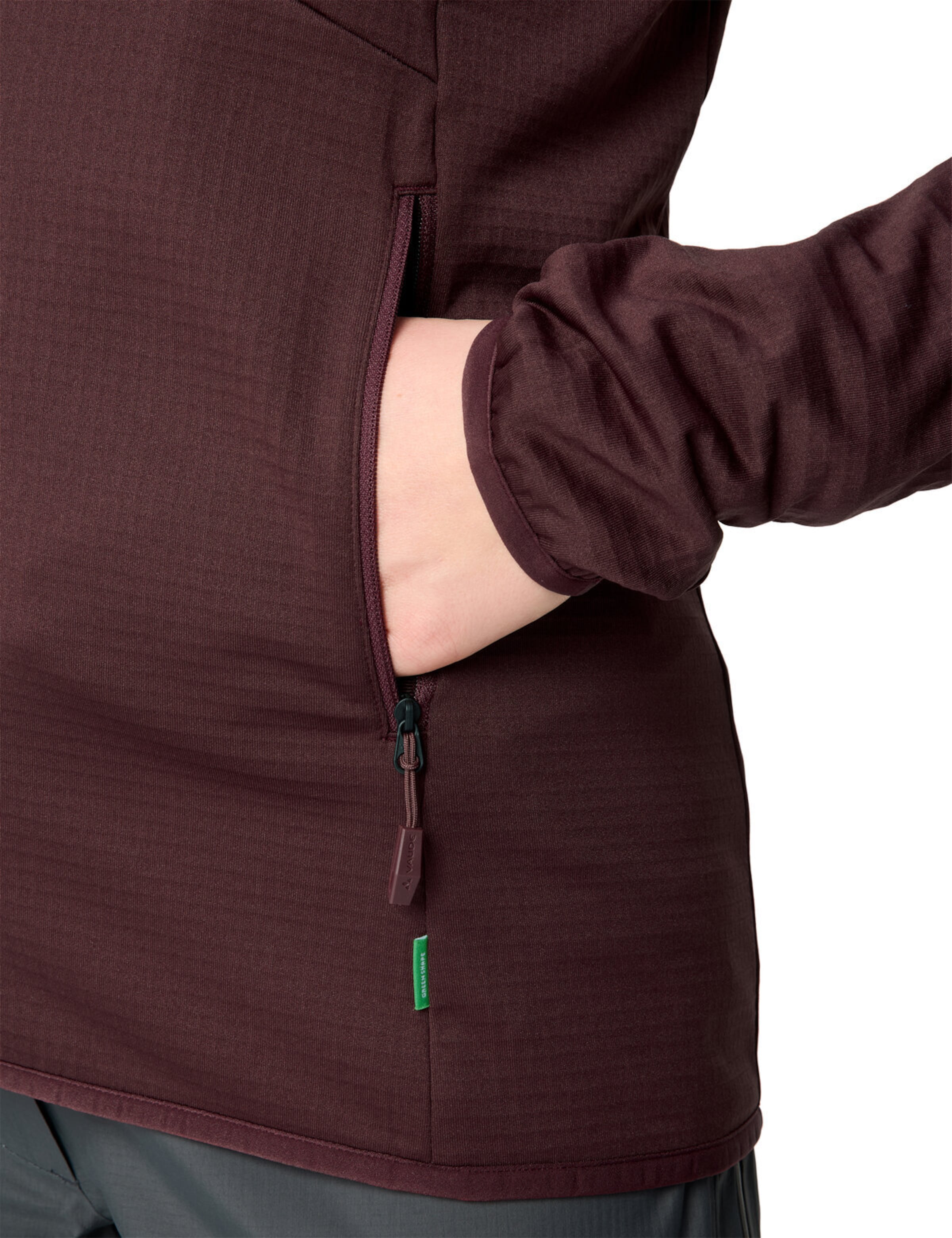 VAUDE Funktionsfleecejack 'Monviso' in Rot
