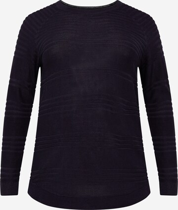 ONLY Carmakoma Sweater in Black: front