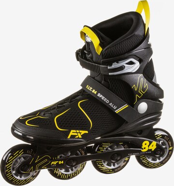 K2 Inline and Roller Skates in Black: front