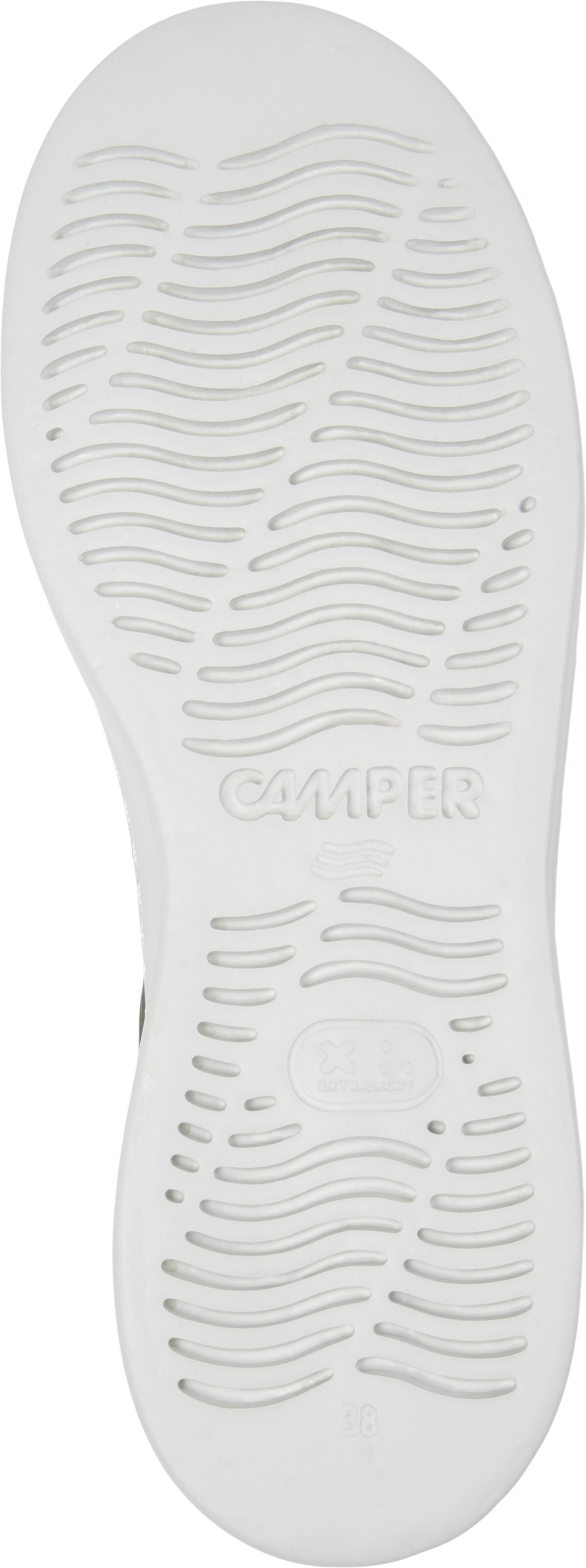 CAMPER - Sapatilhas baixas 'Runner Up' em cinzento