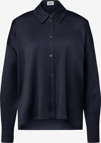 DRYKORN Bluse 'Cloelia' in Blau: Vorderseite