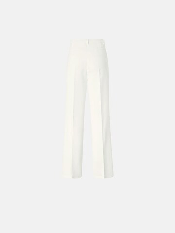 PINKO Regular Trousers with creases in White