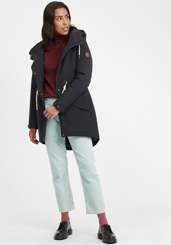 Parka di mezza stagione 'Melly' di Oxmo in nero