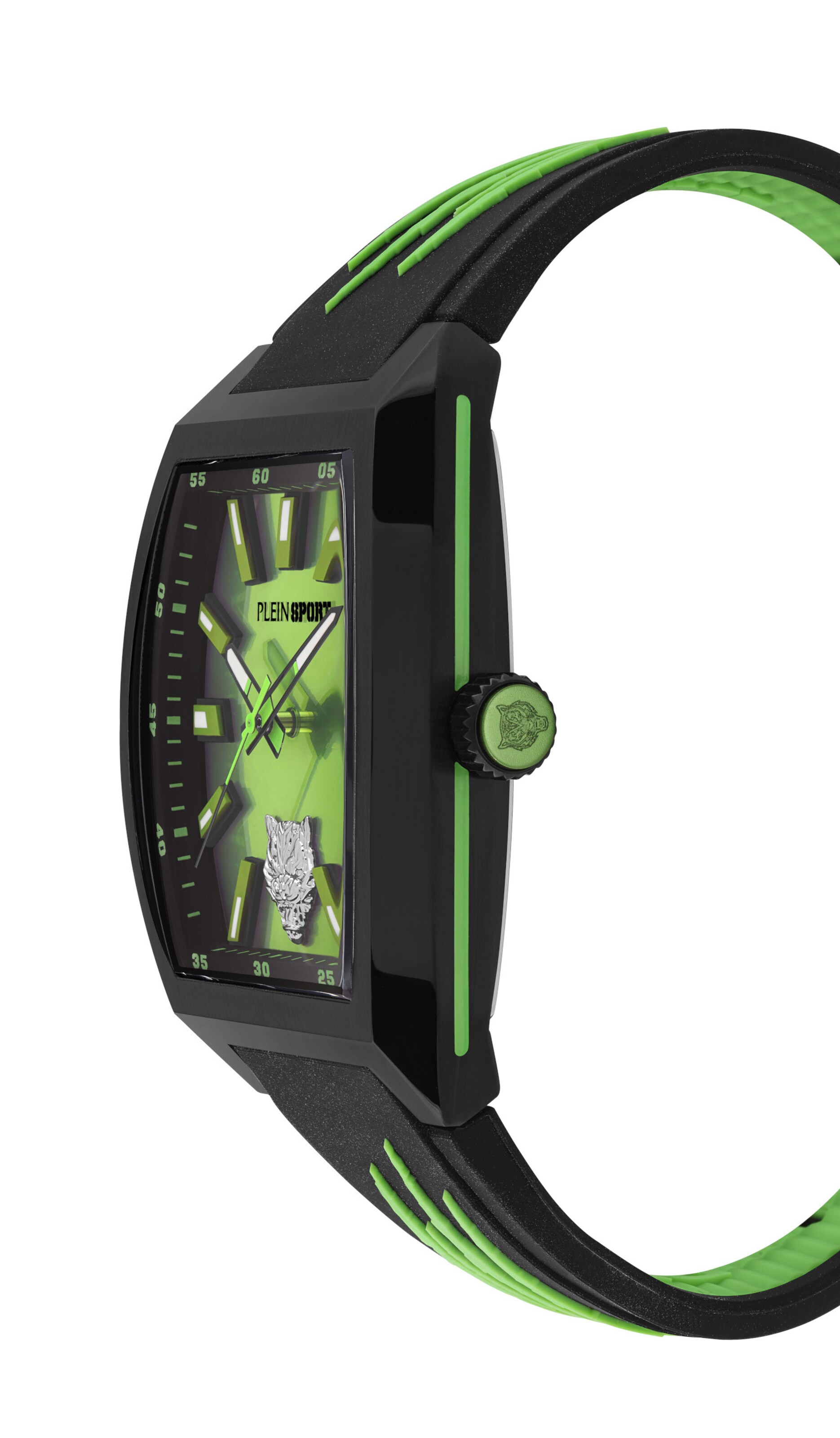 Plein Sport Analog Watch 'GAZE' in Green
