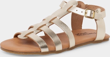 Sandalo di Pisamonas in beige: frontale