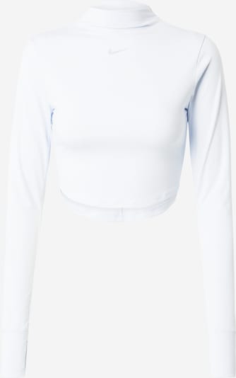NIKE Functioneel shirt 'ONE LUXE ESS' in de kleur Azuur / Grijs, Productweergave