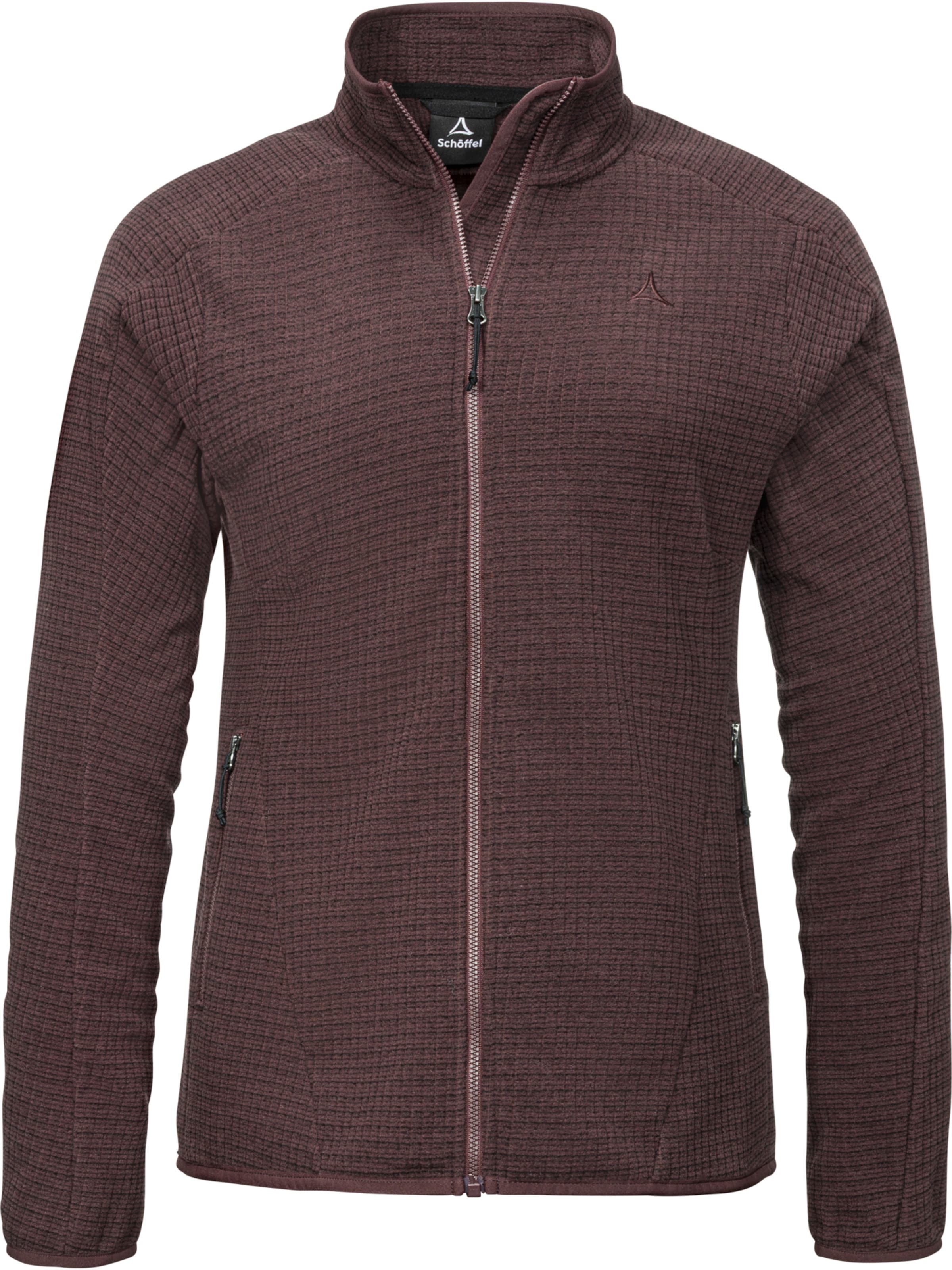 Veste en polaire fonctionnelle Schöffel en violet : devant
