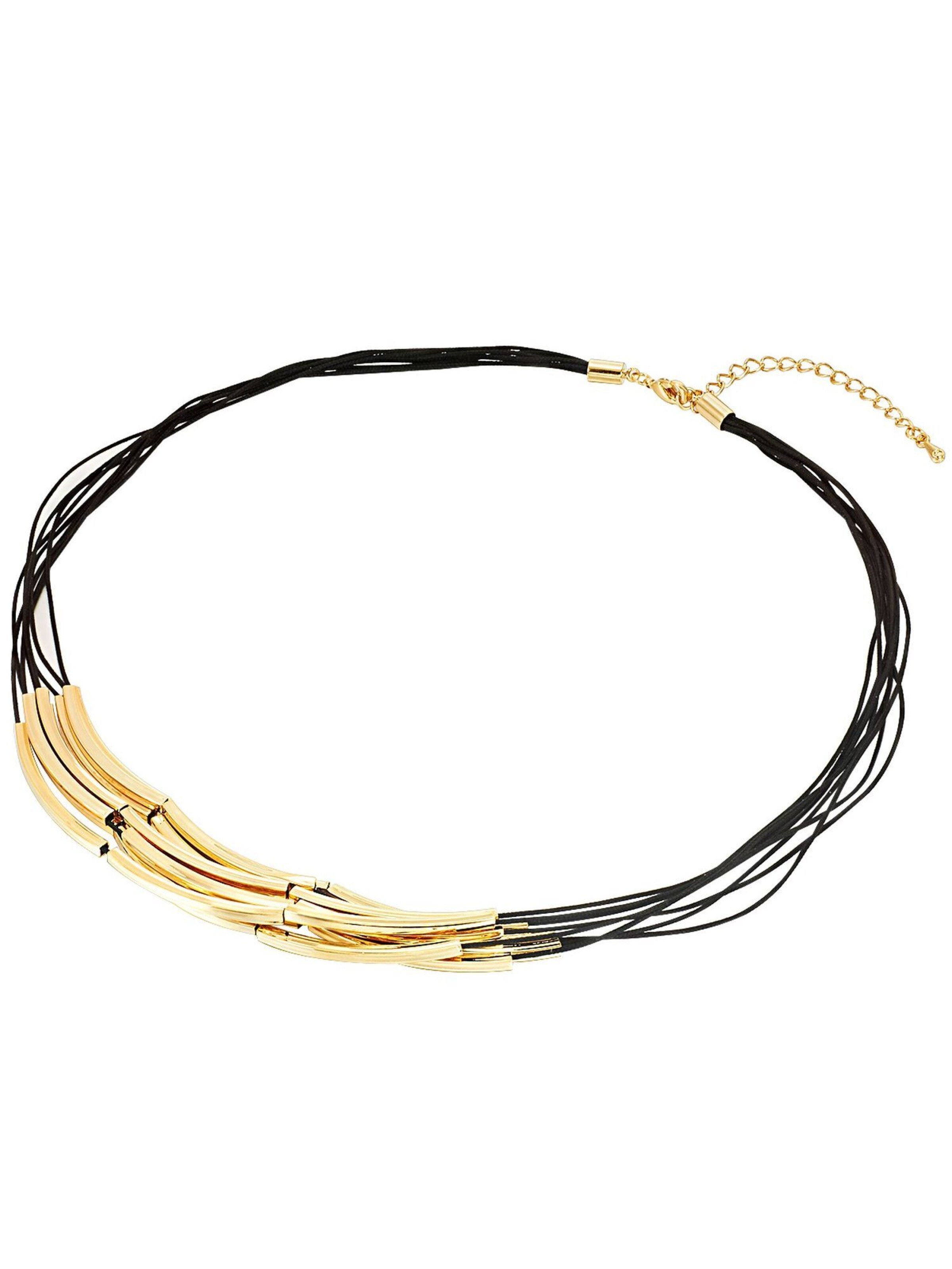 Lulu & Jane Kette in Gold: Vorderseite