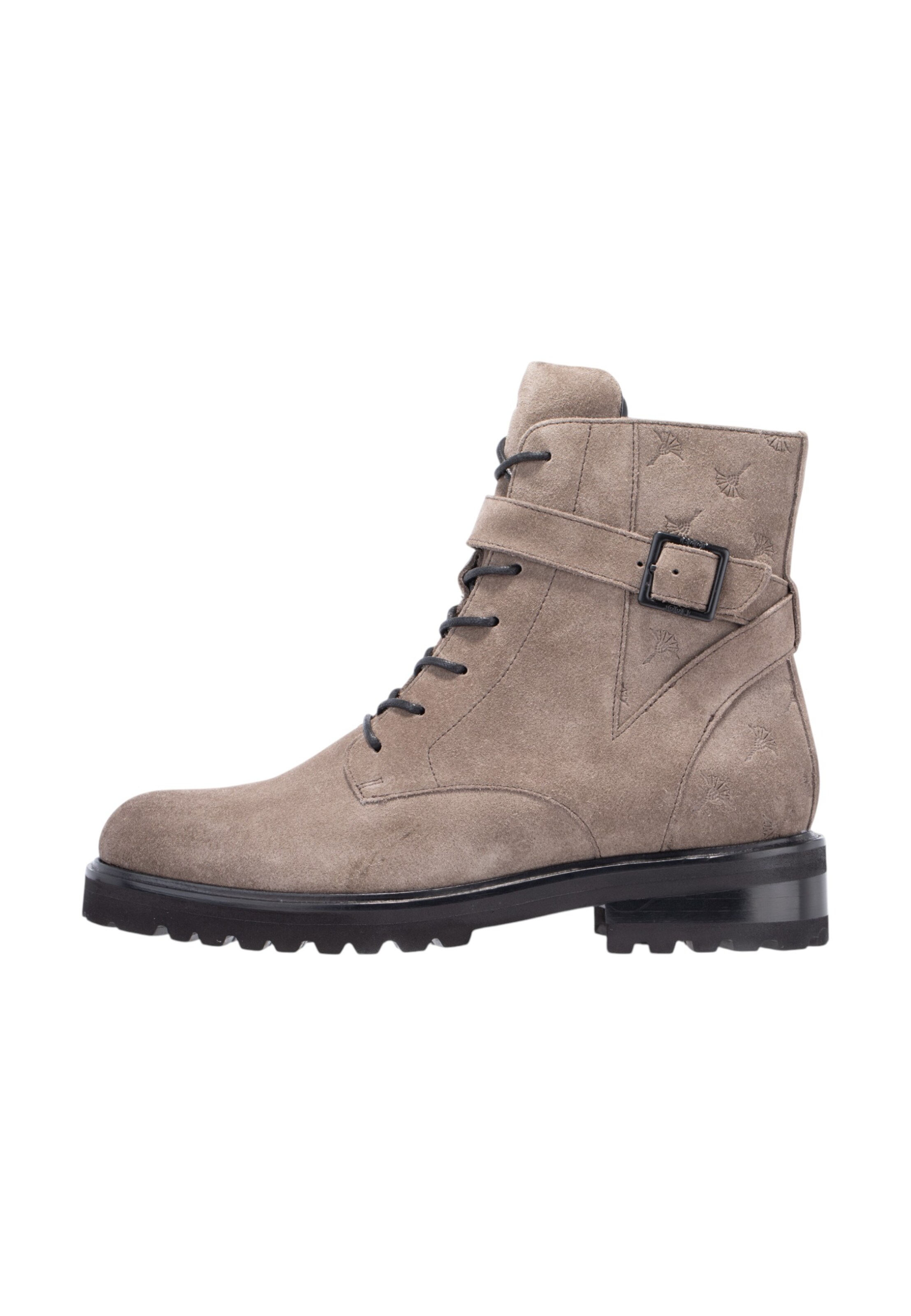 JOOP! - Botas 'Velo Stampa Mana' en gris: frente