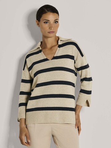 Pull-over MADELEINE en beige : devant