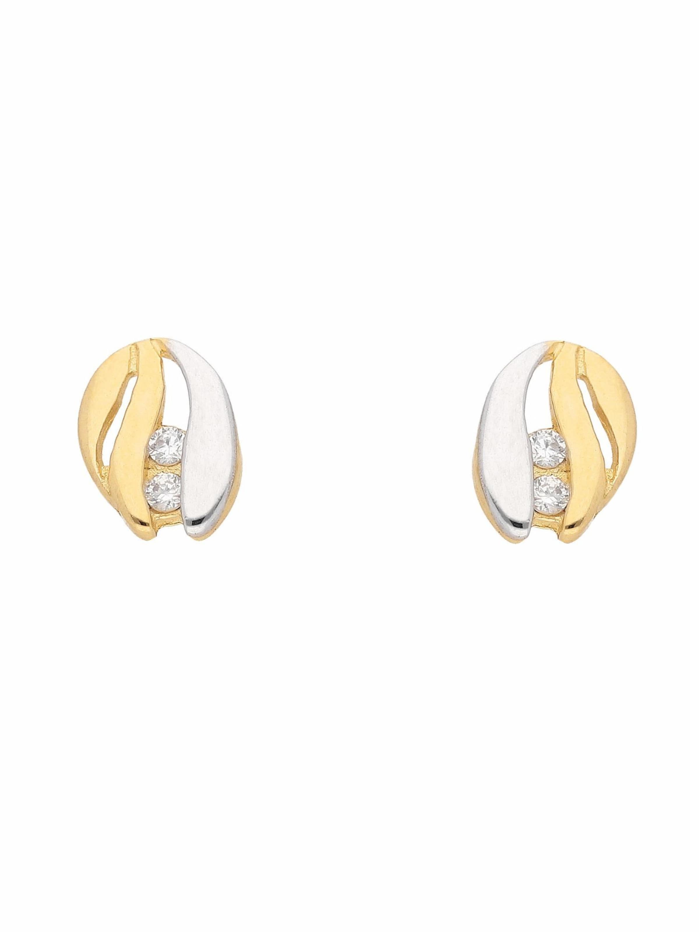 Adelia´s Earrings in Gold: front