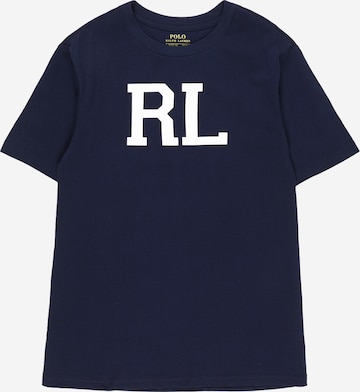 Polo Ralph Lauren Тениска в синь�о: отпред