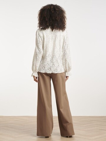 Smashed Lemon Blouse in White