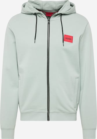 Veste de survêtement 'Daple' HUGO en gris : devant