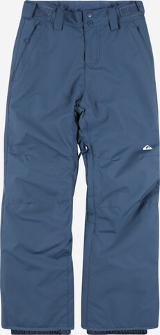 QUIKSILVER Workout Pants 'ESTATE' in Blue: front