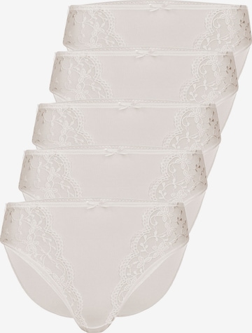 Nina von C. Slip 'Silver Edition' in Beige: Vorderseite
