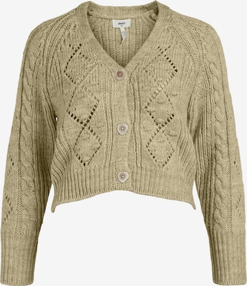 Cardigan 'KELLY' OBJECT en vert : devant