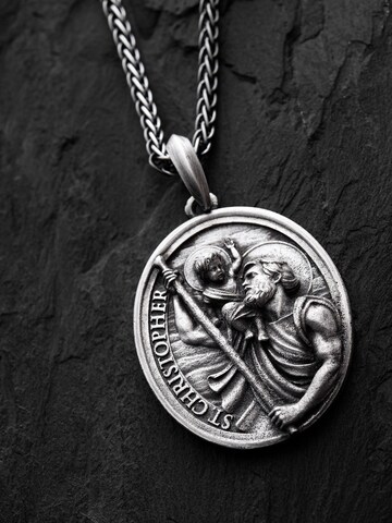 REYTEL - Colgante 'ST. CHRISTOPHER' en plata