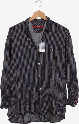 SIGNUM Button Up Shirt in XXL in Blue: front
