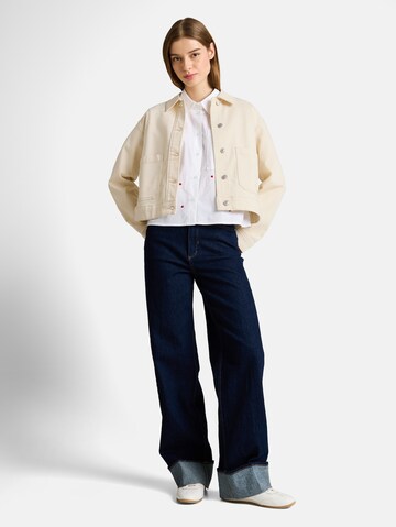 TOM TAILOR DENIM Tussenjas in Wit