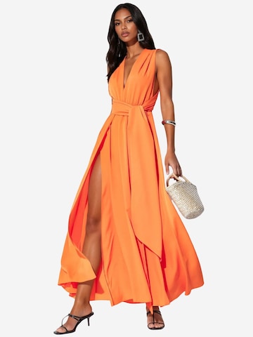 Abito di MSN Collection in arancione: frontale