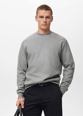 MANGO MAN Sweatshirt 'Nola' in Grau: Vorderseite