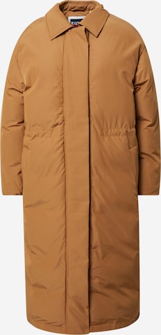 LEVI'S ® Vinterkappa 'Puffer Trench' i brun: framsida